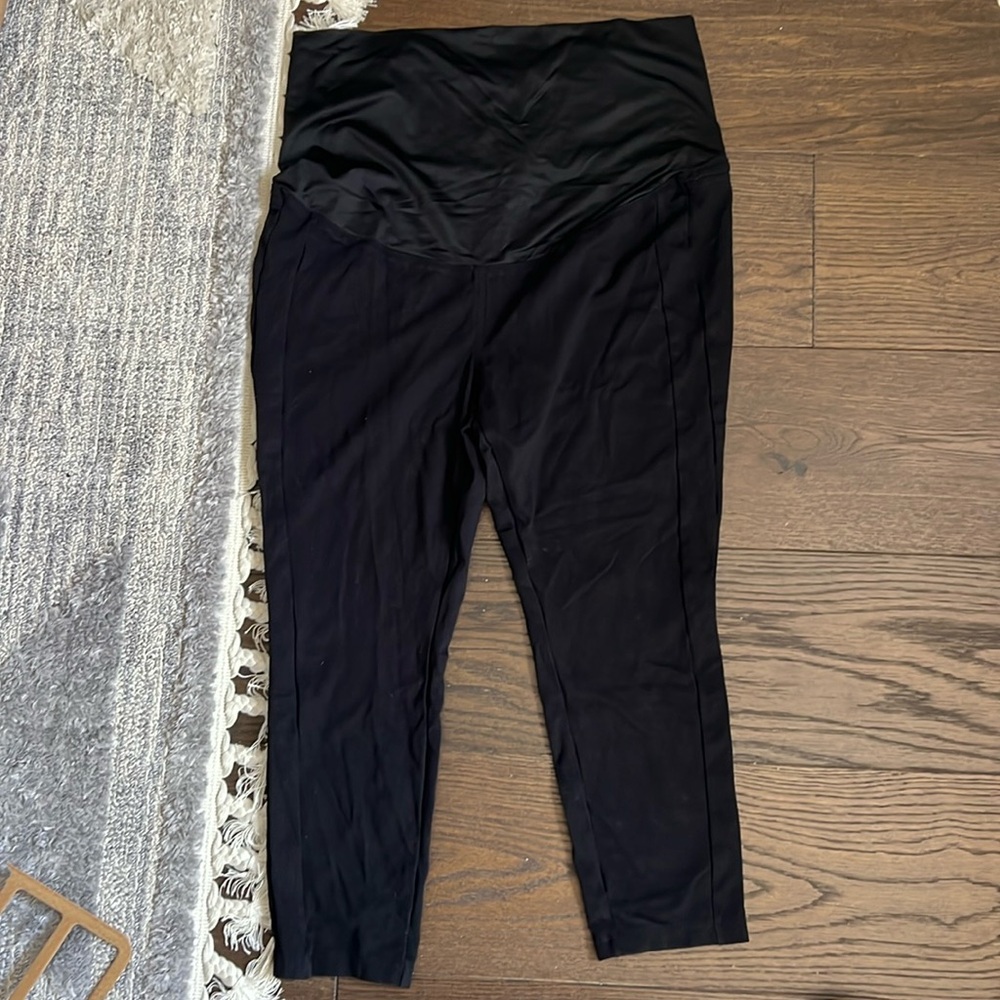 Maternity black leggings
